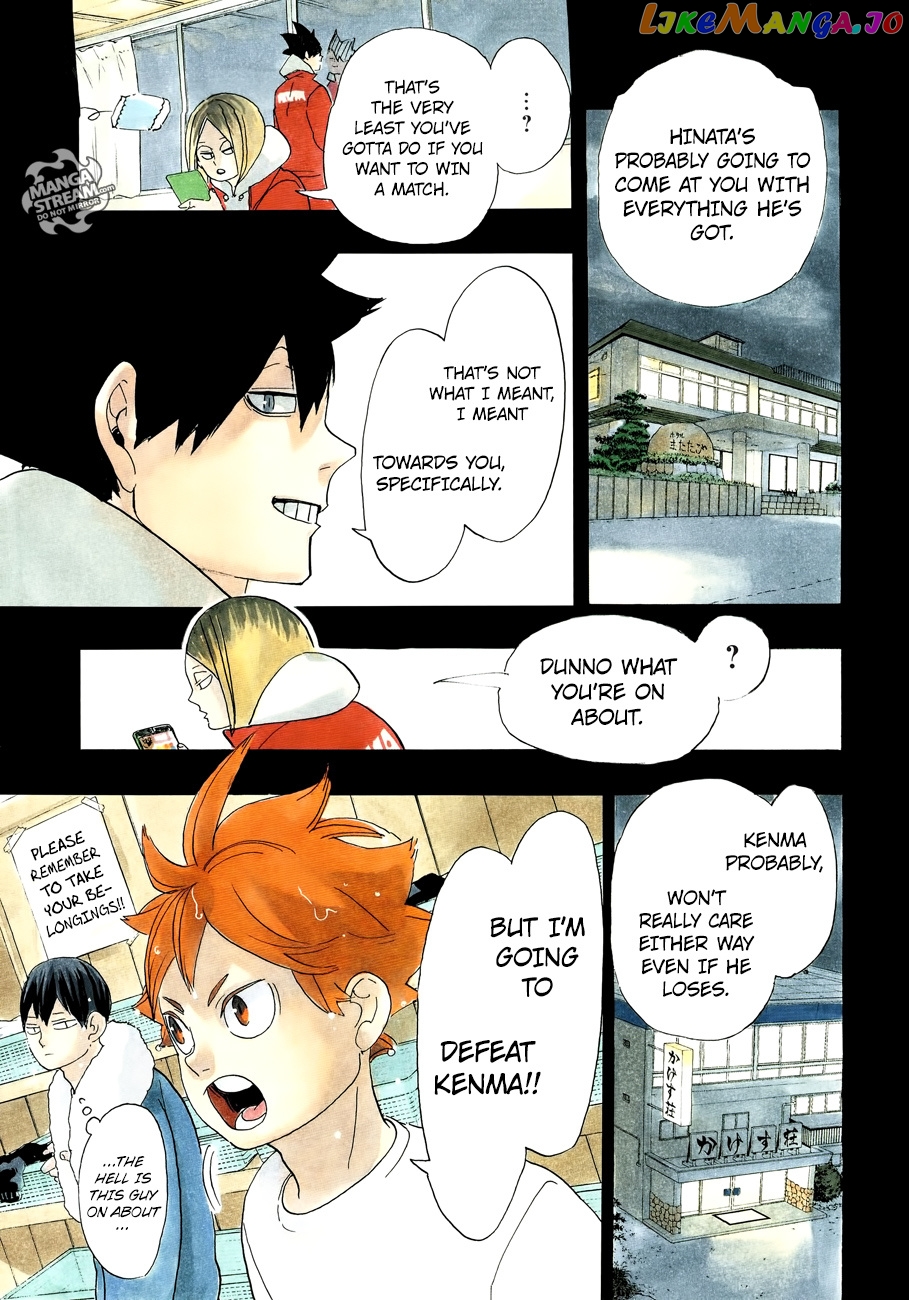 Haikyuu!!, Chapter 322 image 02